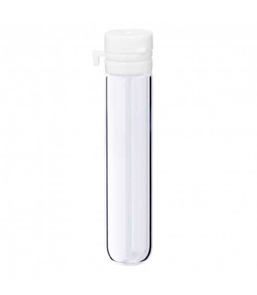 Fiolka szklana 5 ml z białą zatyczką flip-top [1]
