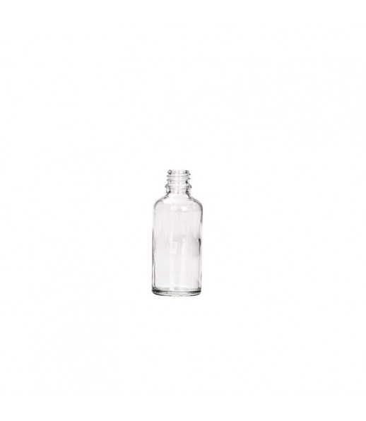 Butelka szklana 50 ml bezbarwna