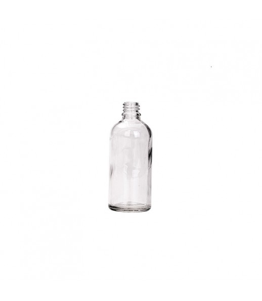 Butelka szklana 100 ml bezbarwna
