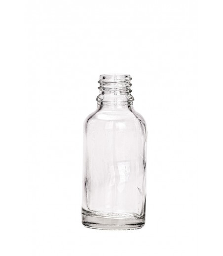 Butelka szklana 30 ml bezbarwna